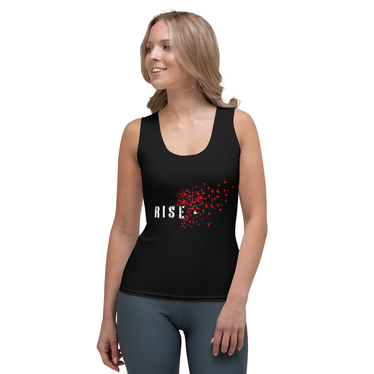 Premium tank top women - Rise, Red Raven