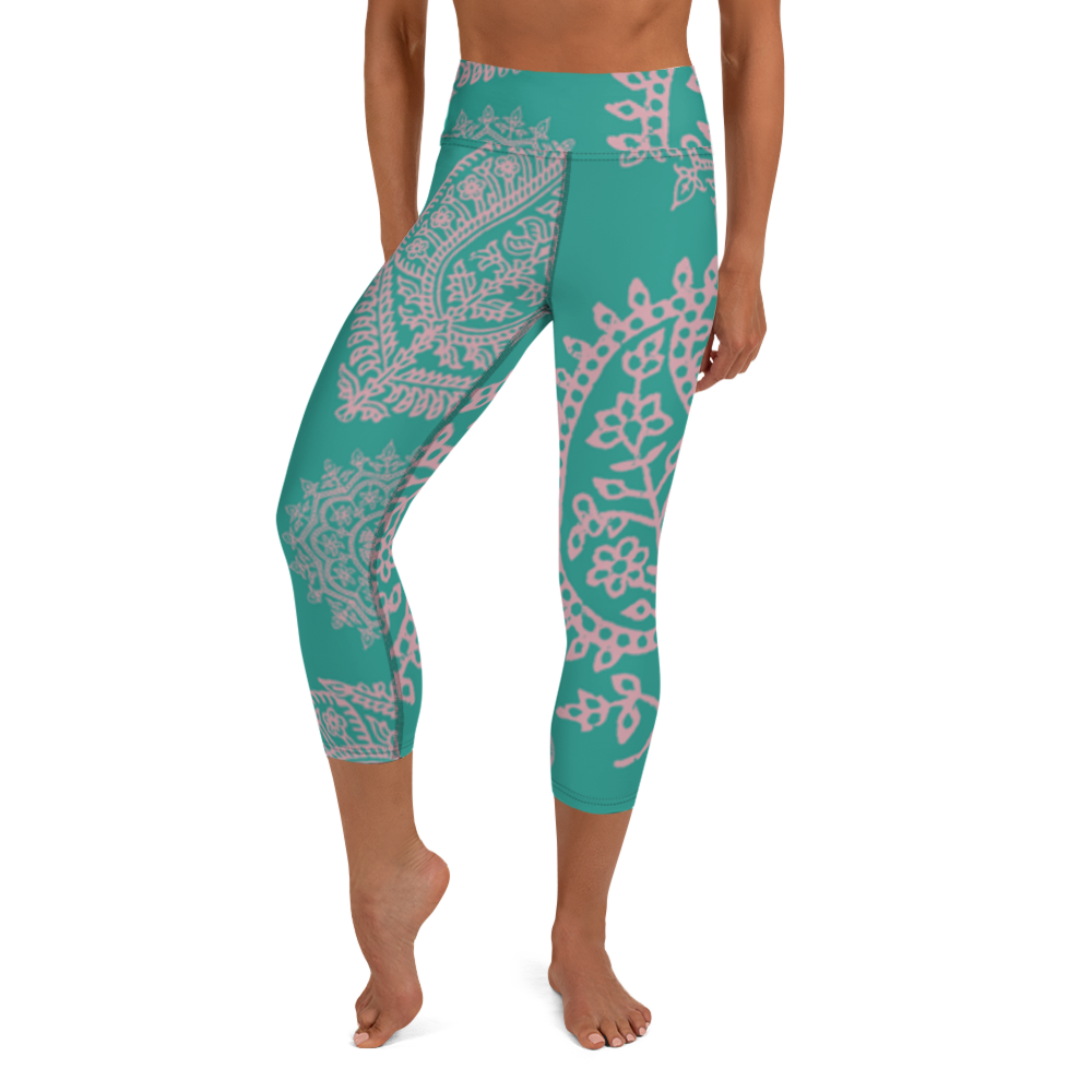 Capri leggings - Azure