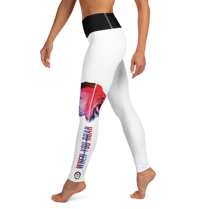 Leggings - When You Roar, Weiss
