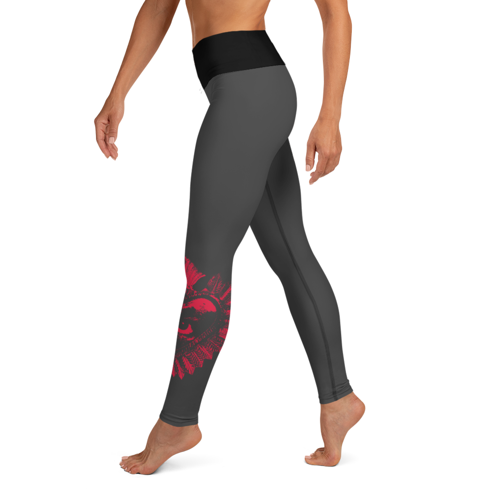 Leggings - Now I Am Stronger, Darker Hearts, Farbe: Eclipse