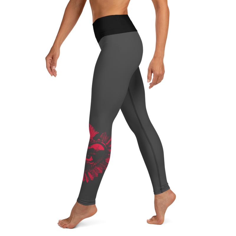Leggings - Now I Am Stronger, Darker Hearts, Farbe: Eclipse