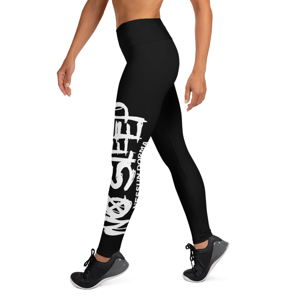 Leggings - No Sleep (Nessun Dorma), sort