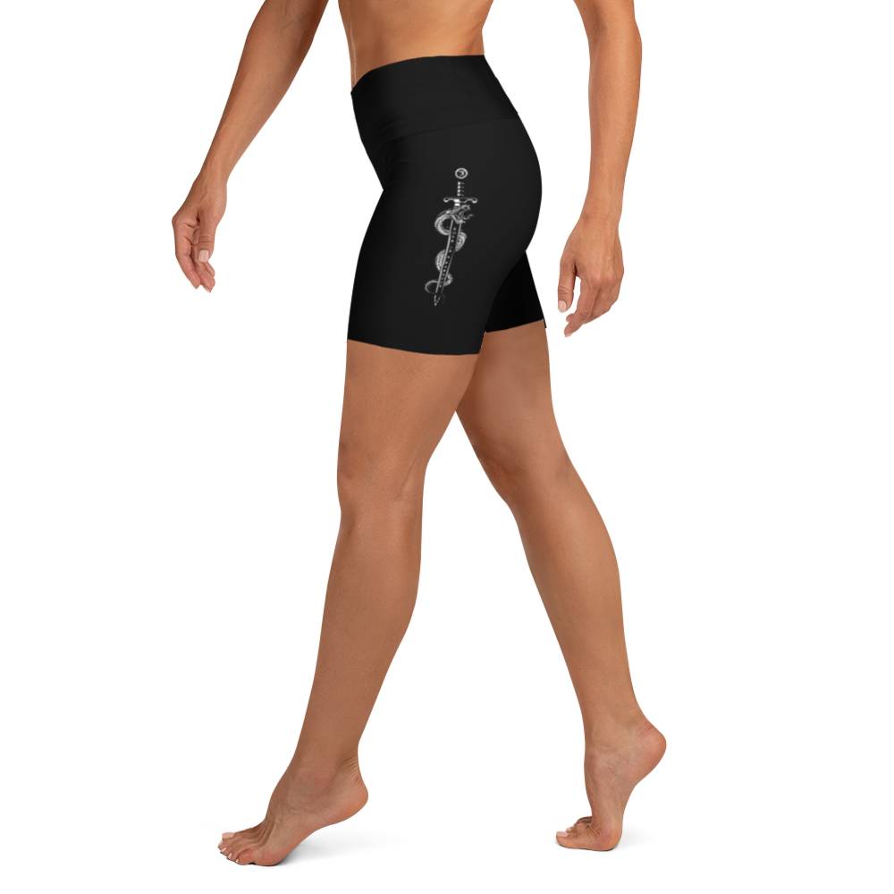 Kurze Leggings - Paradox, Snake & Sword