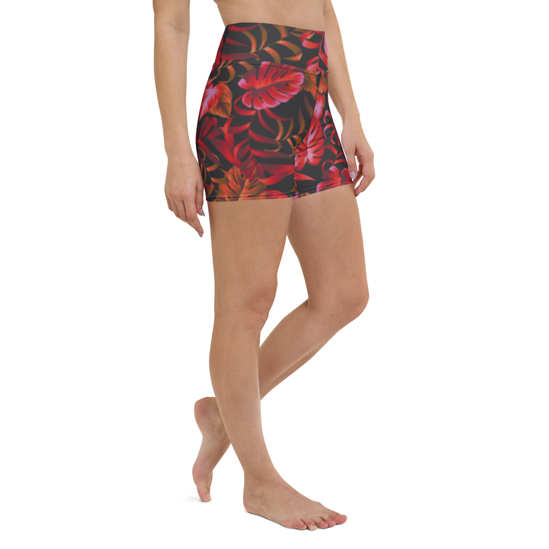 Korte leggings - Nattens blade