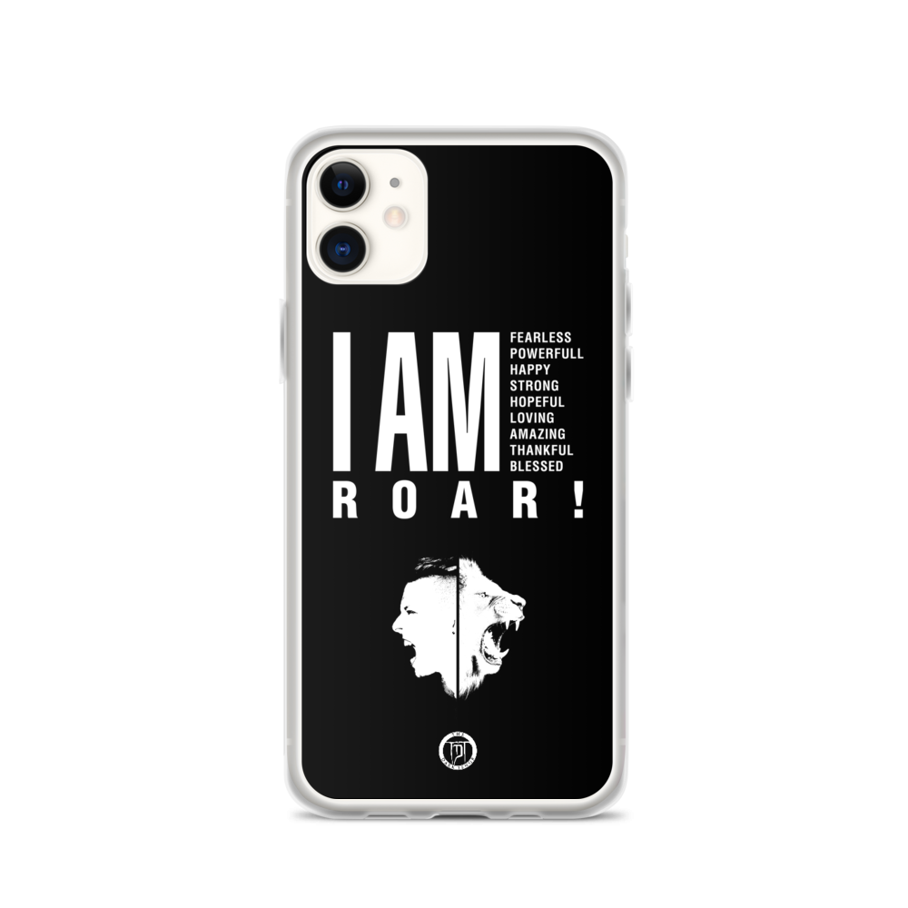 Apple iPhone mobiltelefon cover - I am (Roar 2.0), hvid