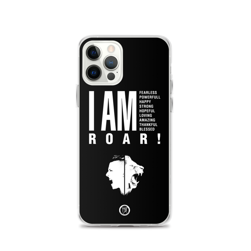 Apple iPhone Handyhülle - I am (Roar 2.0), Weiss