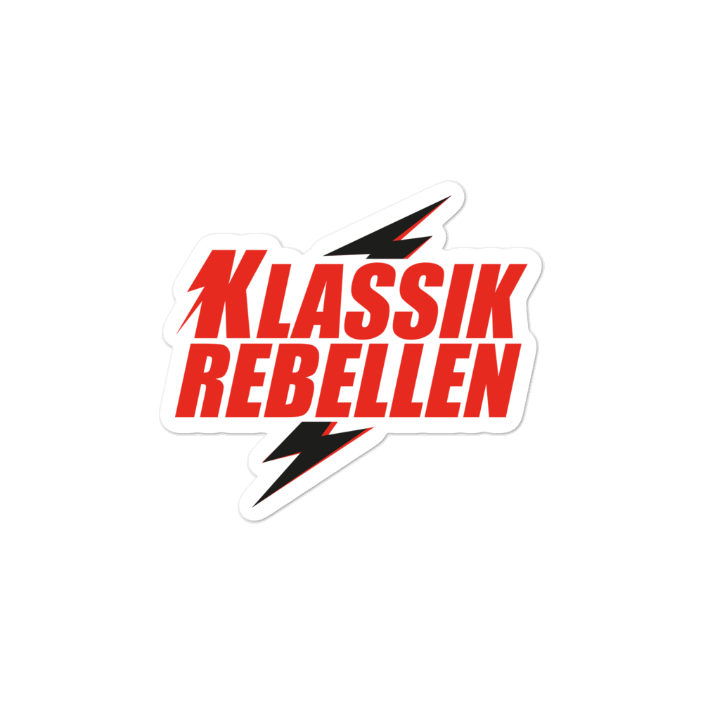 Aufkleber - Klassik Rebellen
