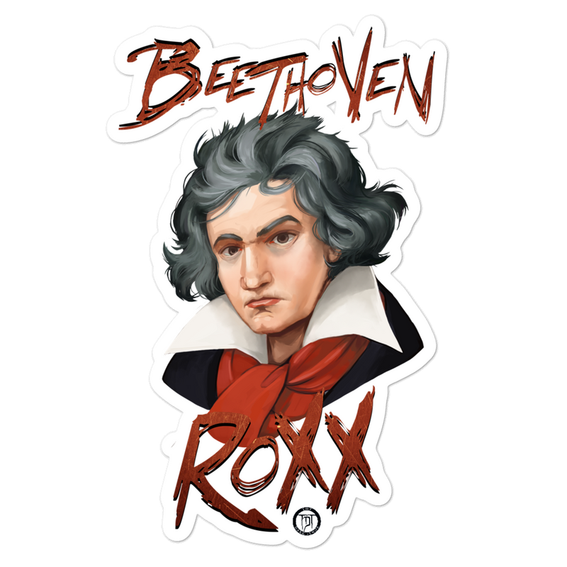 Aufkleber - Beethoven RoXX