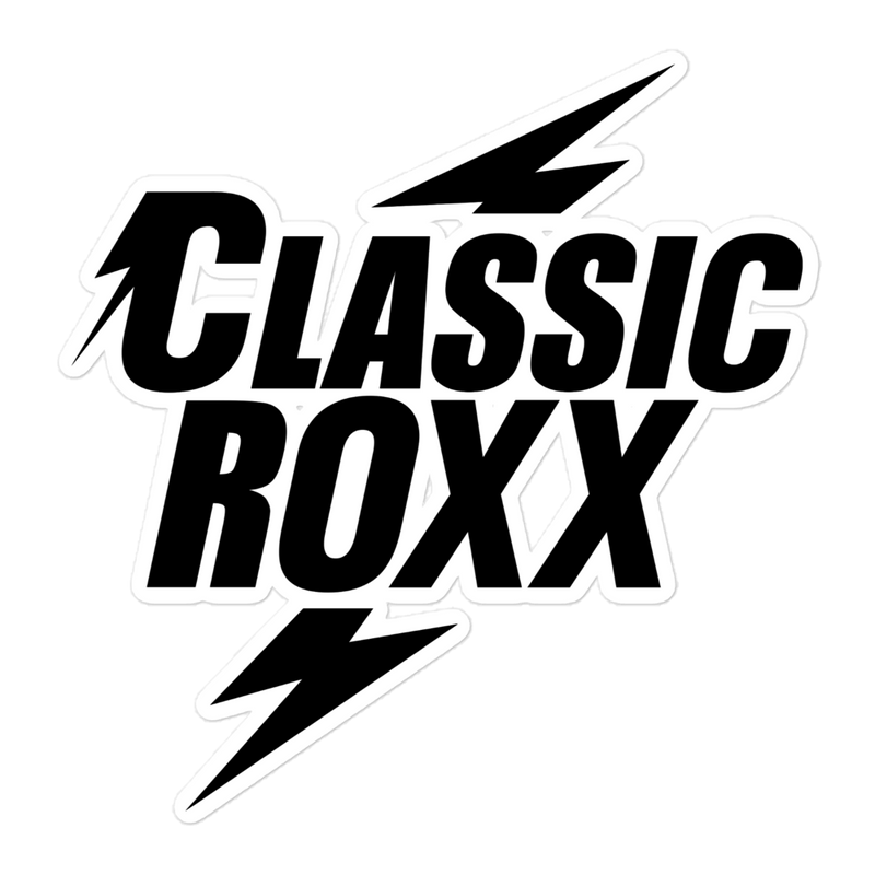 Aufkleber - Classic RoXX Logo, schwarz – The Dark Tenor