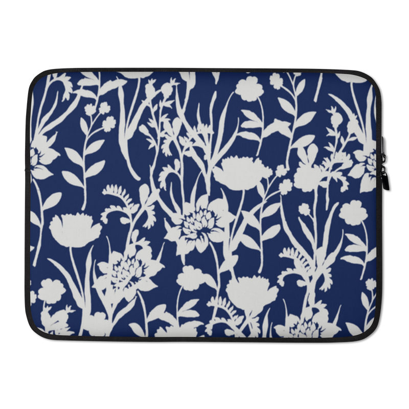 Laptop-Tasche - Blaue Blume