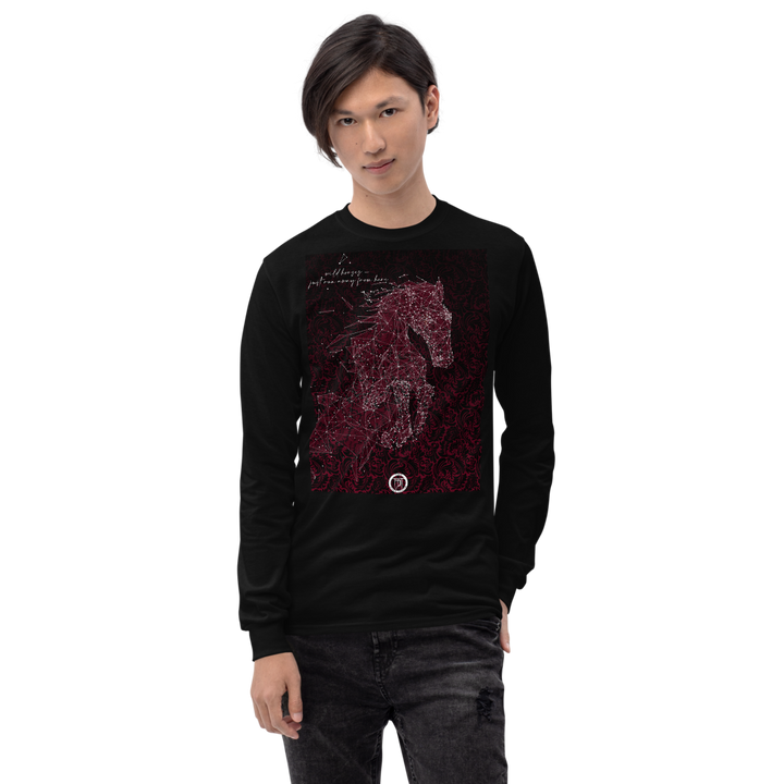 Langarmshirt Herren - Wild Horses