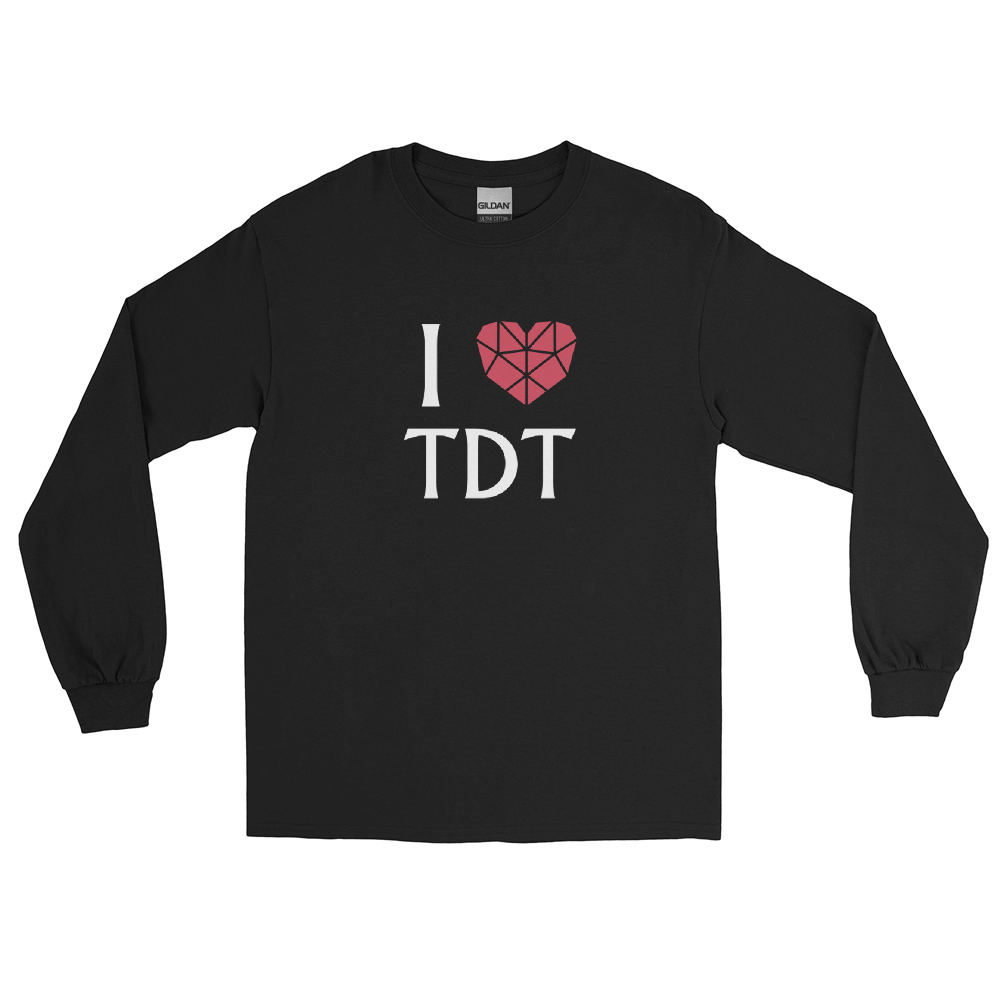 Langarmshirt Herren - I Love TDT