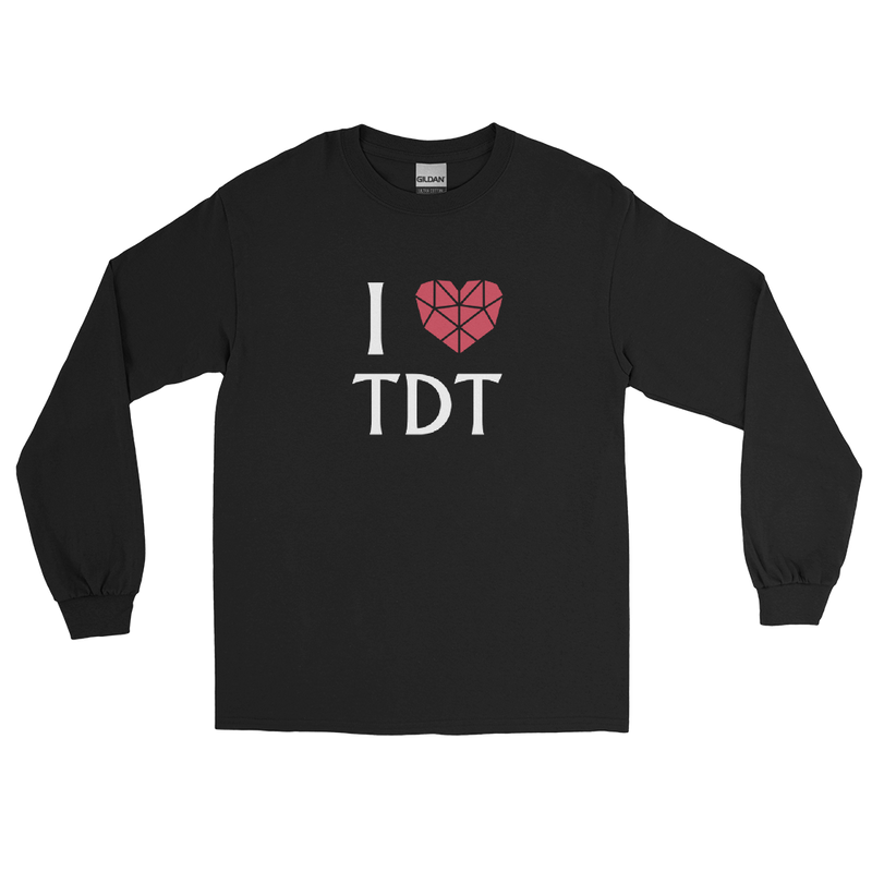 Langarmshirt Herren - I Love TDT
