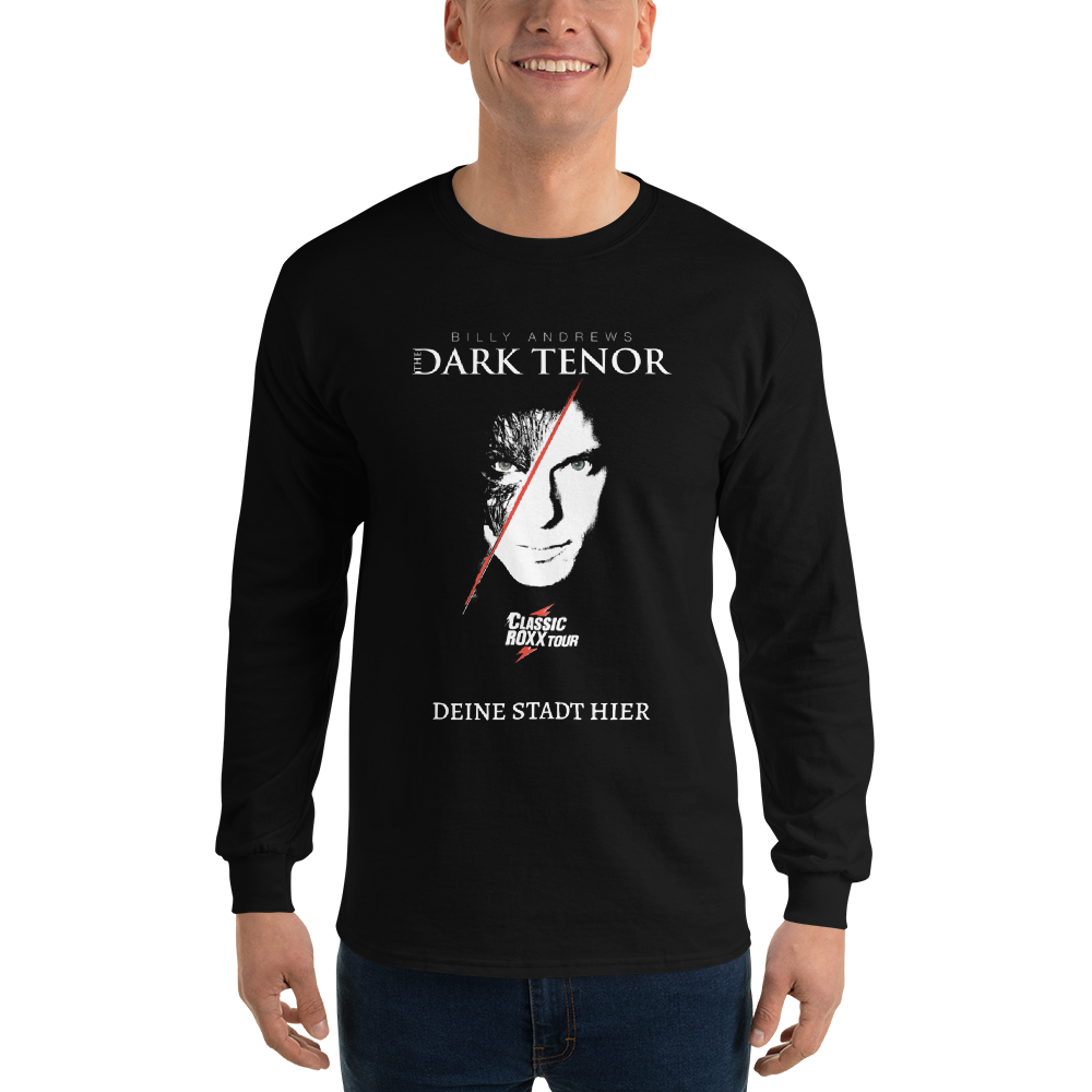 Long Sleeve Shirt Men - Customizable City, Classic RoXX Tour