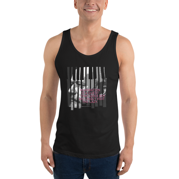 Tank-Top Herren - Tschaikowsky Zitat, schwarz