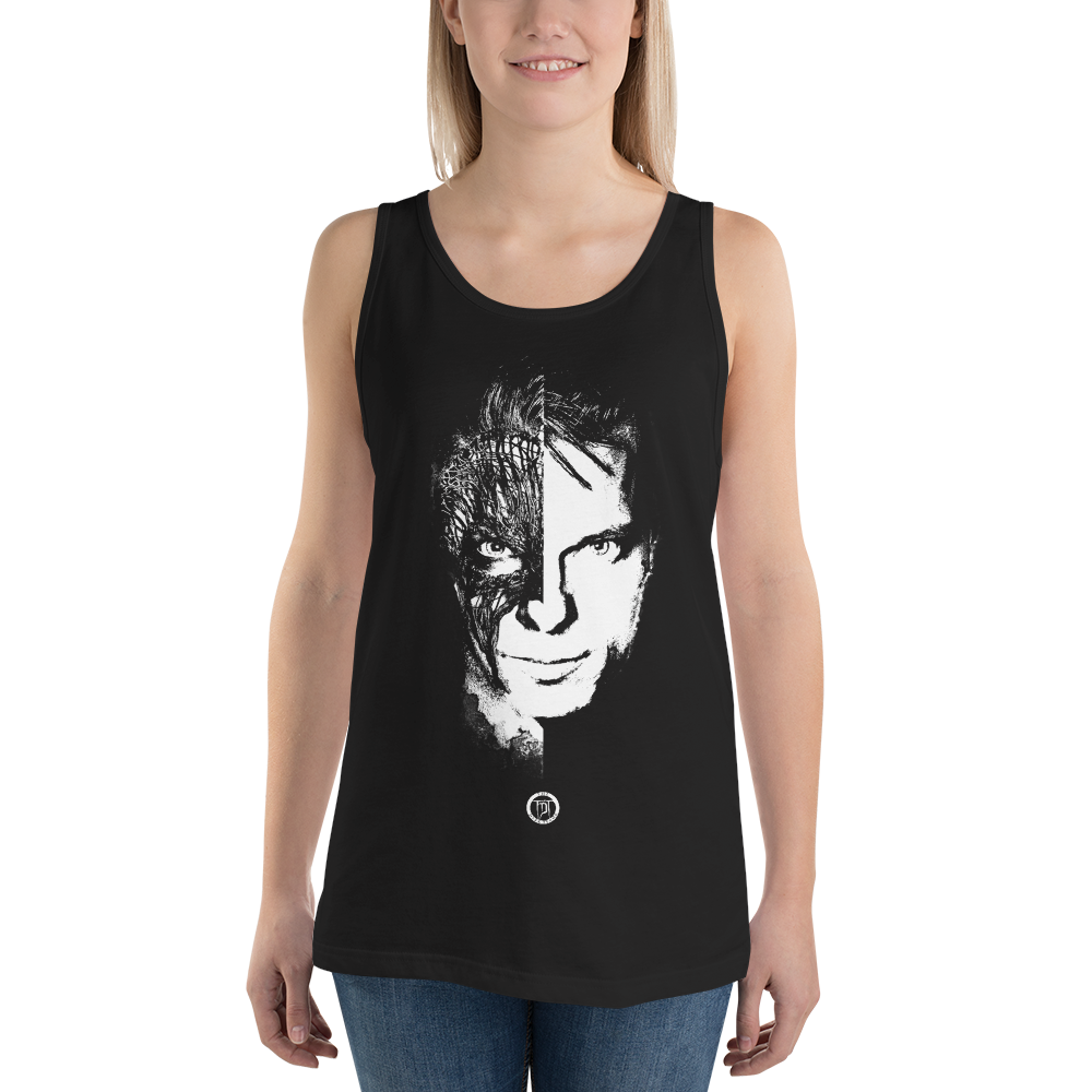 Tanktop kvinder - FANTOMET ER RIGTIG, EVOLUTIONSSERIEN, SORT