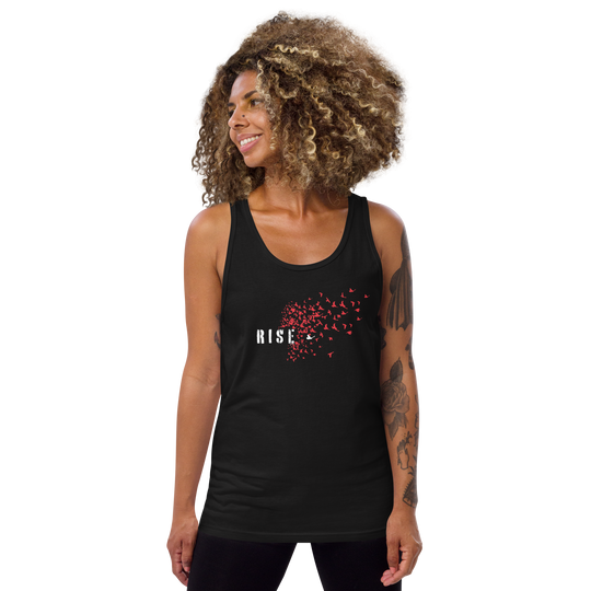Tank-Top Damen - Rise, Red Raven
