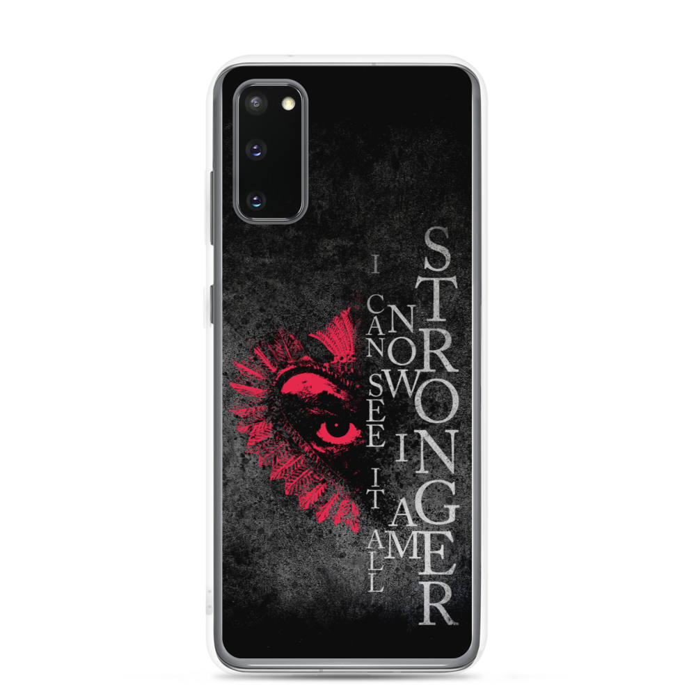 Samsung Phone Case - Now I Am Stronger, Darker Hearts