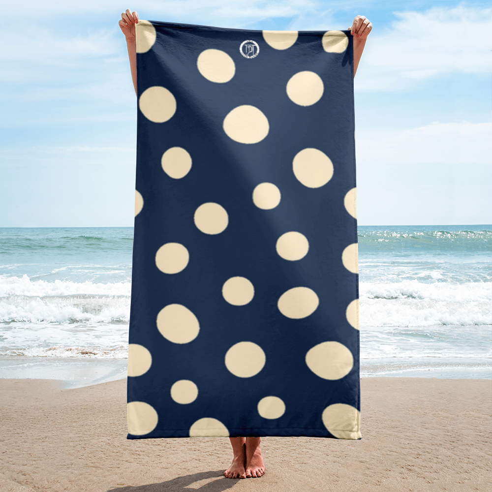Large beach towel - Dots