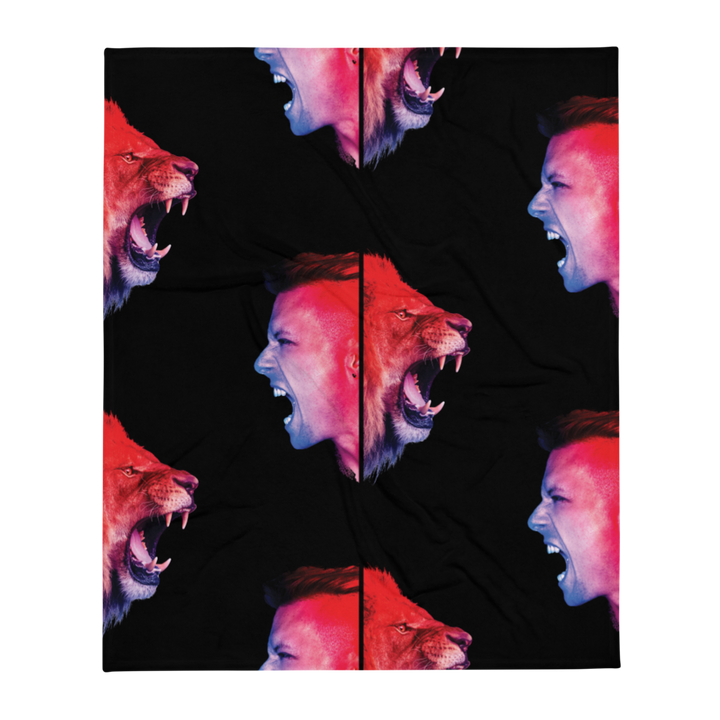 Tæppe - Når du brøler, sort