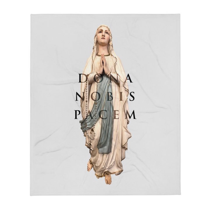 Blanket - Dona Nobis Pacem, Ultraviolet Hearts, light grey