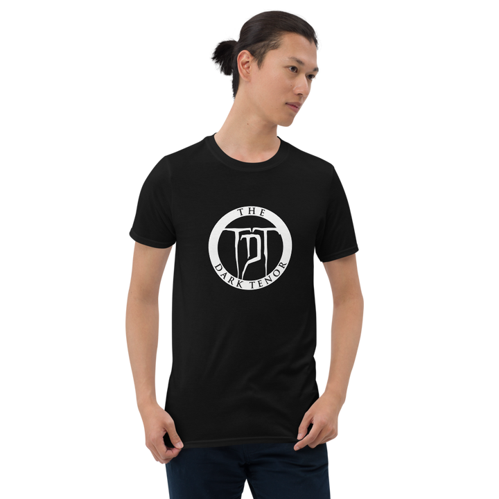 T-shirt herre - våbenskjold hvid