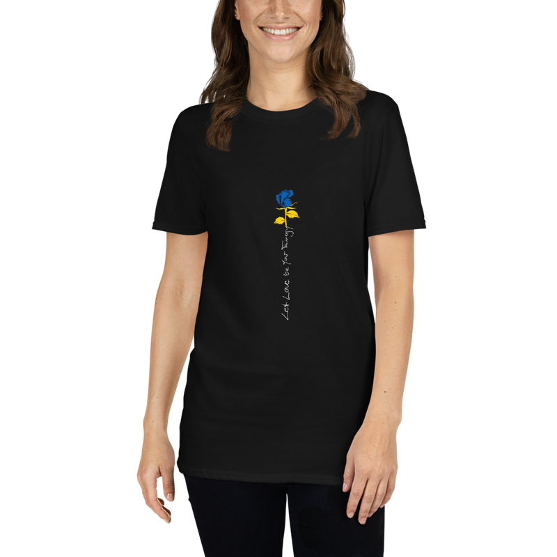 T-Shirt Damen - UNICEF Ukraine Spende, Let Love be Your Energy