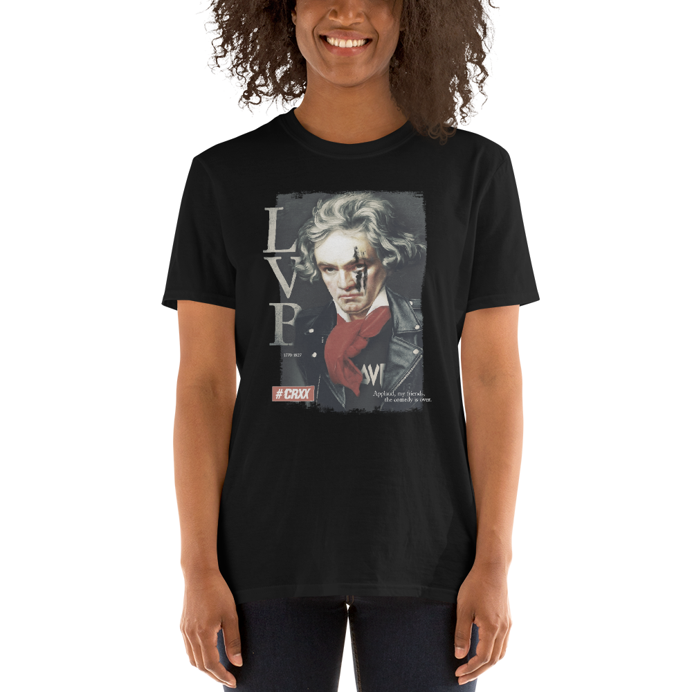 T-shirt dame - Beethoven Rocker
