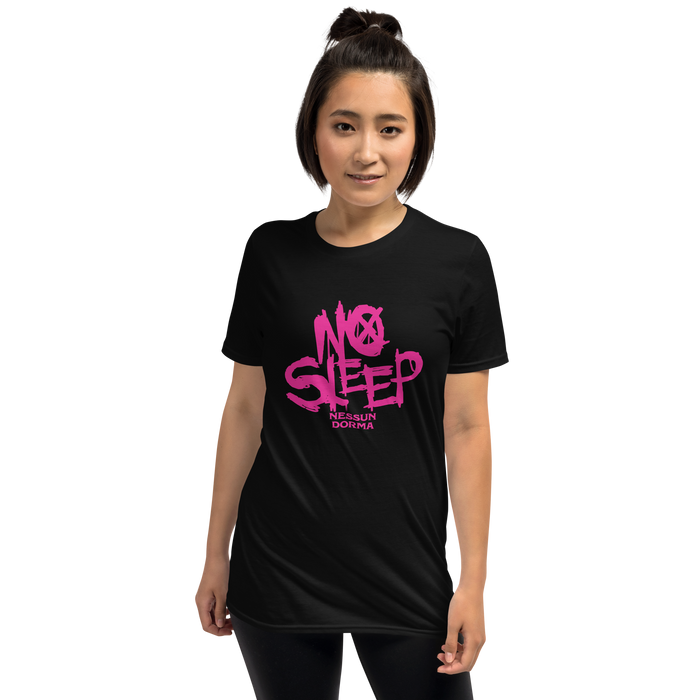 T-shirt kvinder - No Sleep (Nessun Dorma), pink