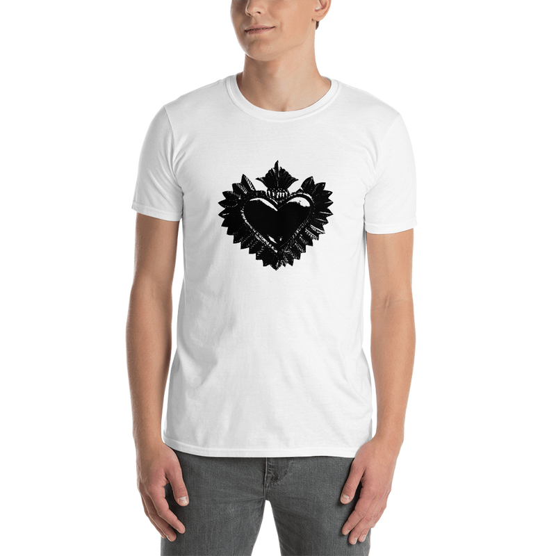 T-Shirt Herren - Darker Hearts, Black Heart