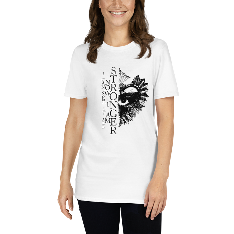 T-Shirt Damen - Now I Am Stronger, Darker Hearts