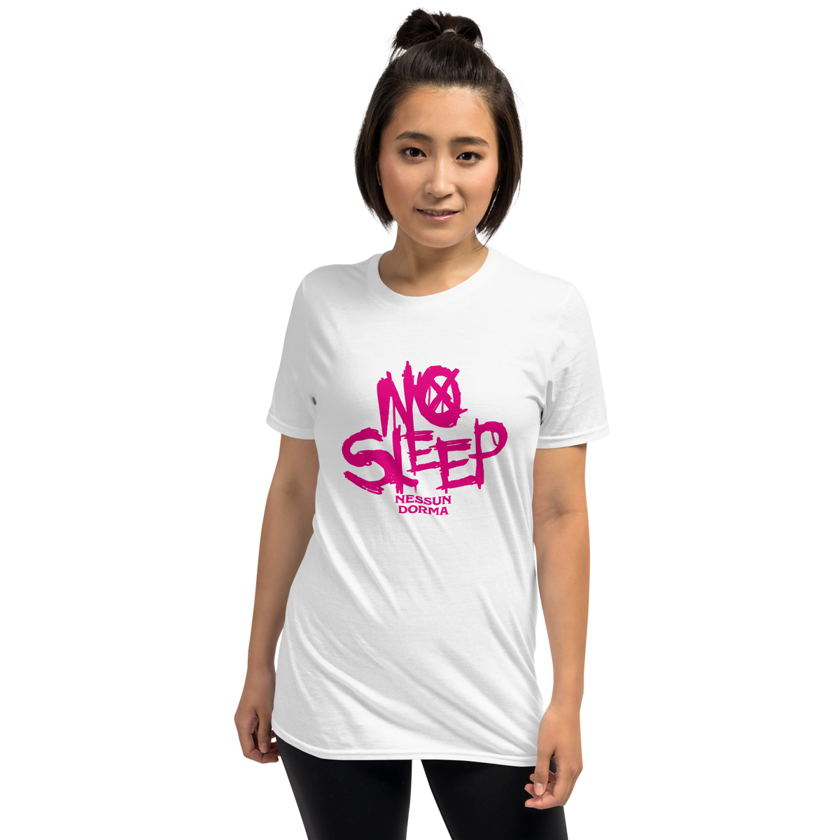 T-shirt kvinder - No Sleep (Nessun Dorma), pink