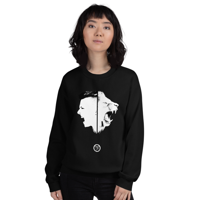 Pullover Damen - When You Roar (Roar 2.0), Weiss