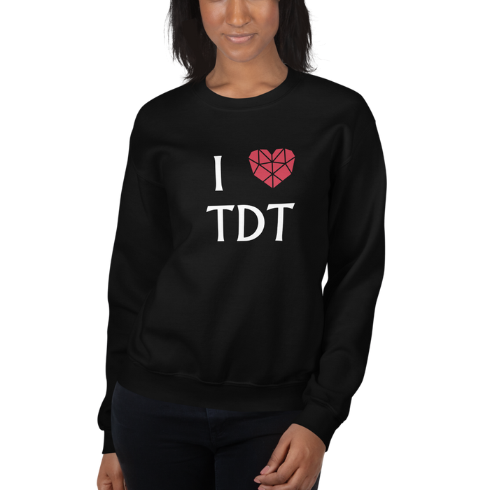 Sweater kvinder - Jeg elsker TDT