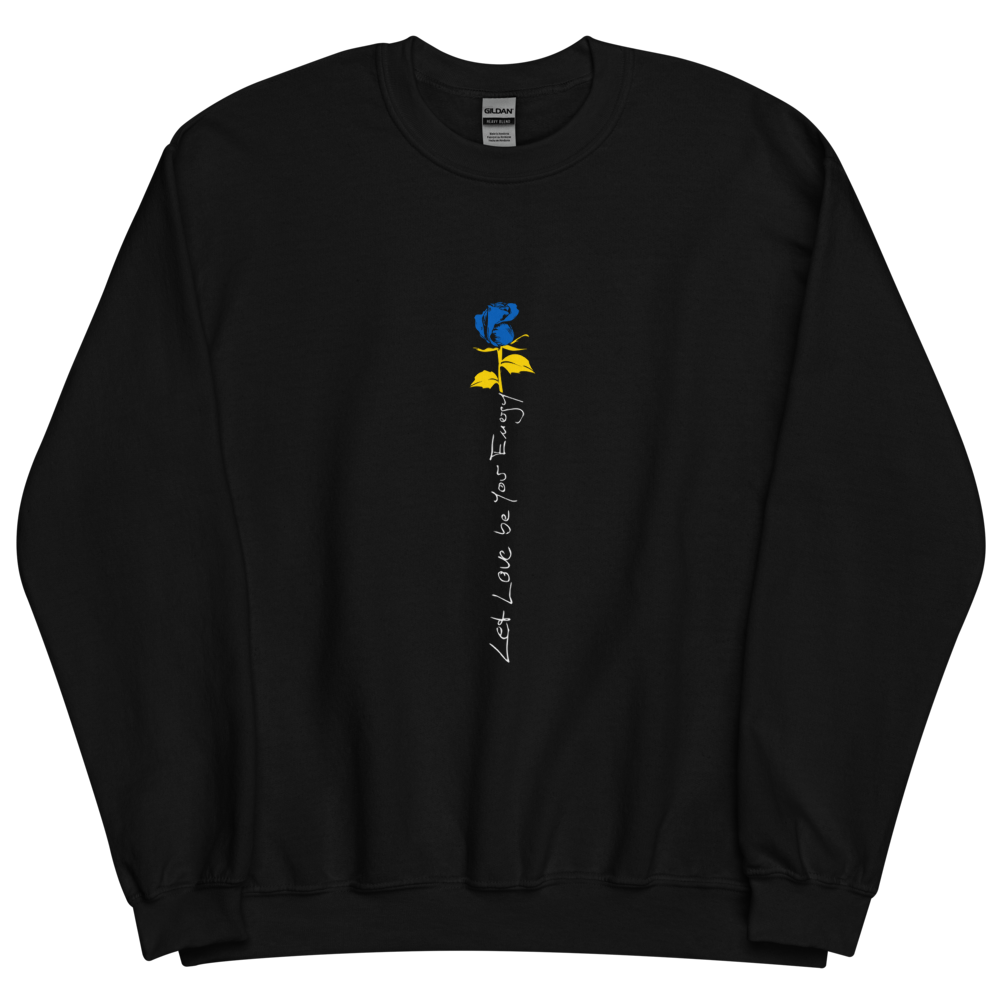 Sweater men - UNICEF Ukraine donation, Let Love be Your Energy