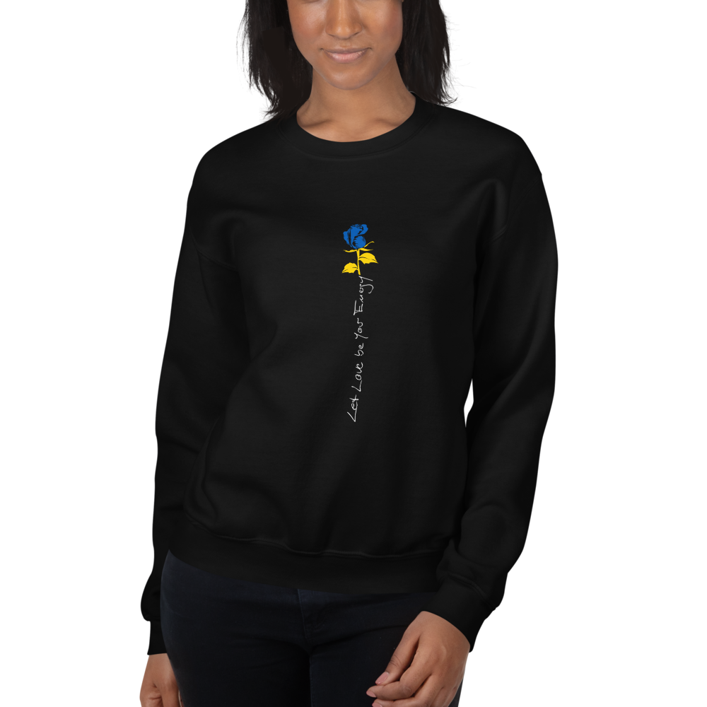 Sweater Kvinder - UNICEF Ukraine Donation, Lad kærlighed være din energi