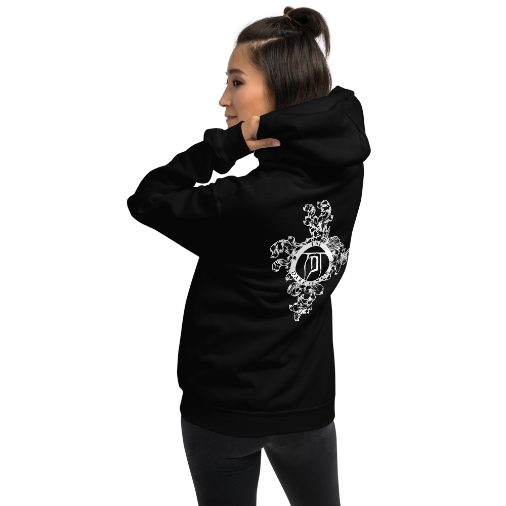 Hoodie Women - Coat of Arms Floral, black