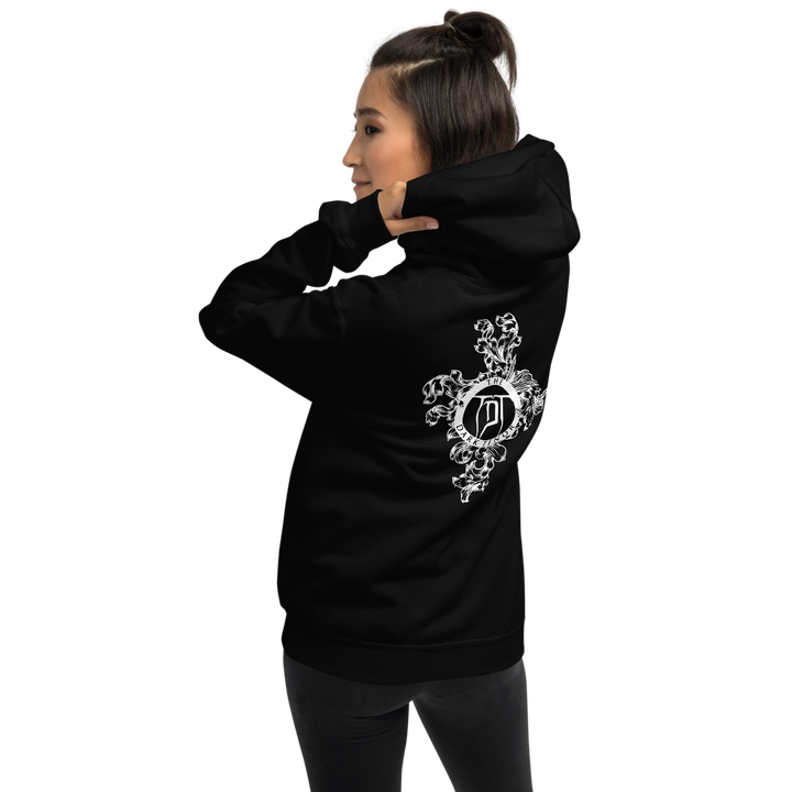 Hoodie Women - Coat of Arms Floral, black
