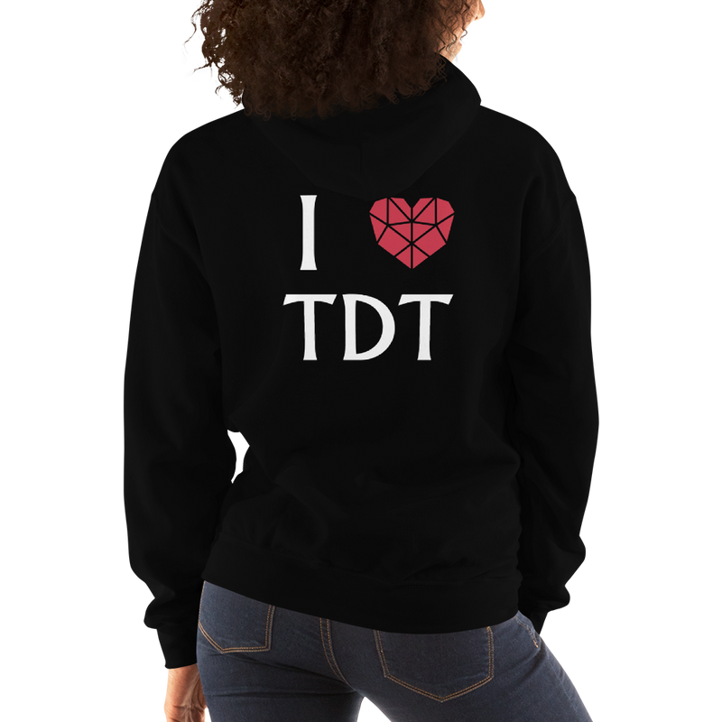 Hoodie Damen - I Love TDT