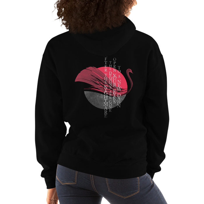 Hoodie Damen - After the Nightmare, Lyrics Swan