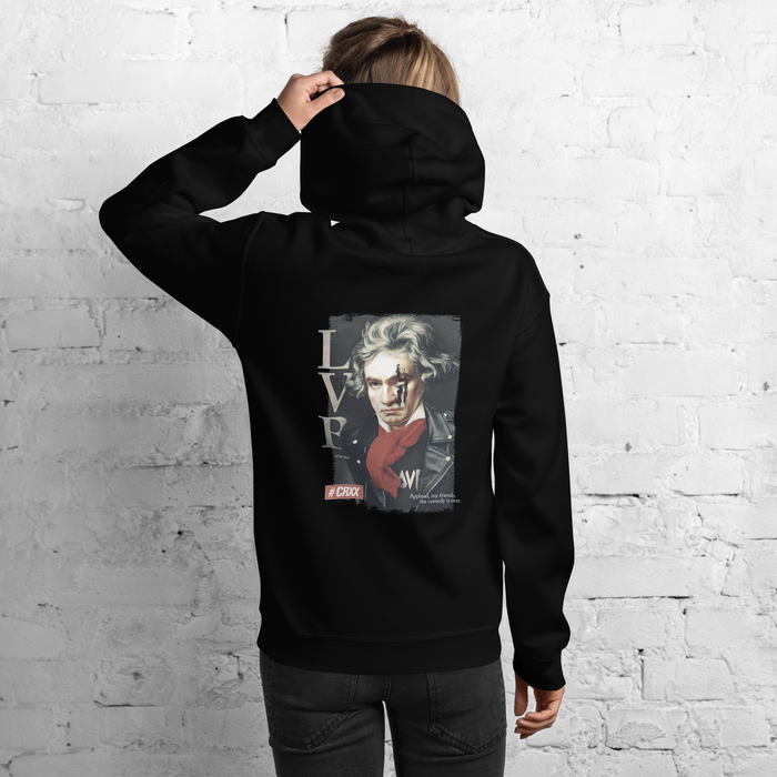 Hættetrøje til mænd - Beethoven Rocker
