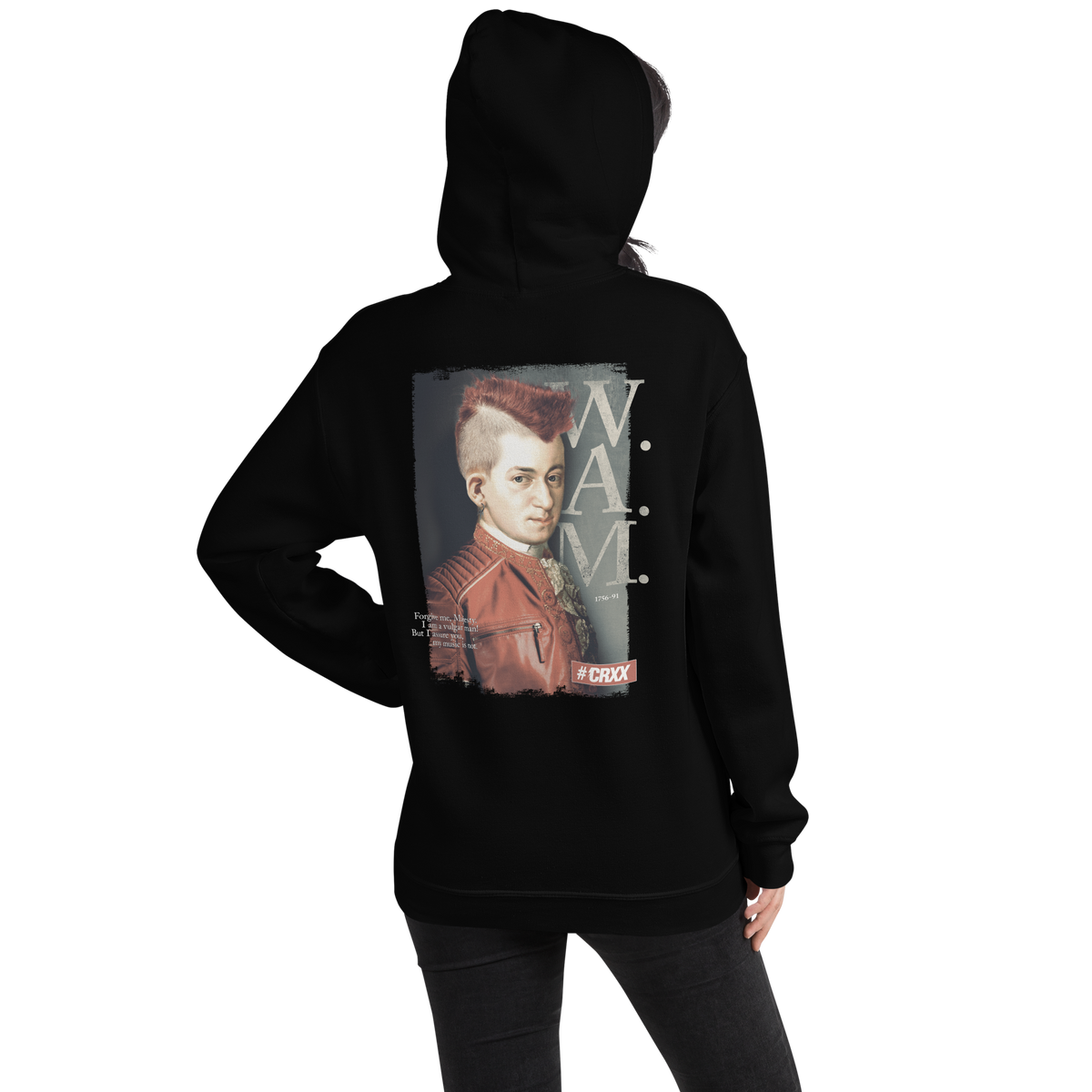 Hoodie women - Mozart Punk Iroquois