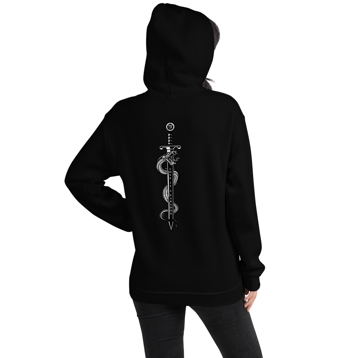 Hoodie Damen - Paradox, Snake & Sword