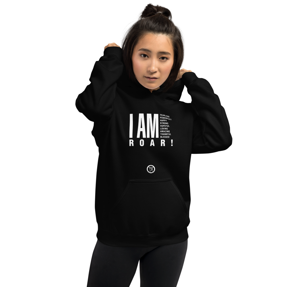 Hoodie women - I am (Roar 2.0), white