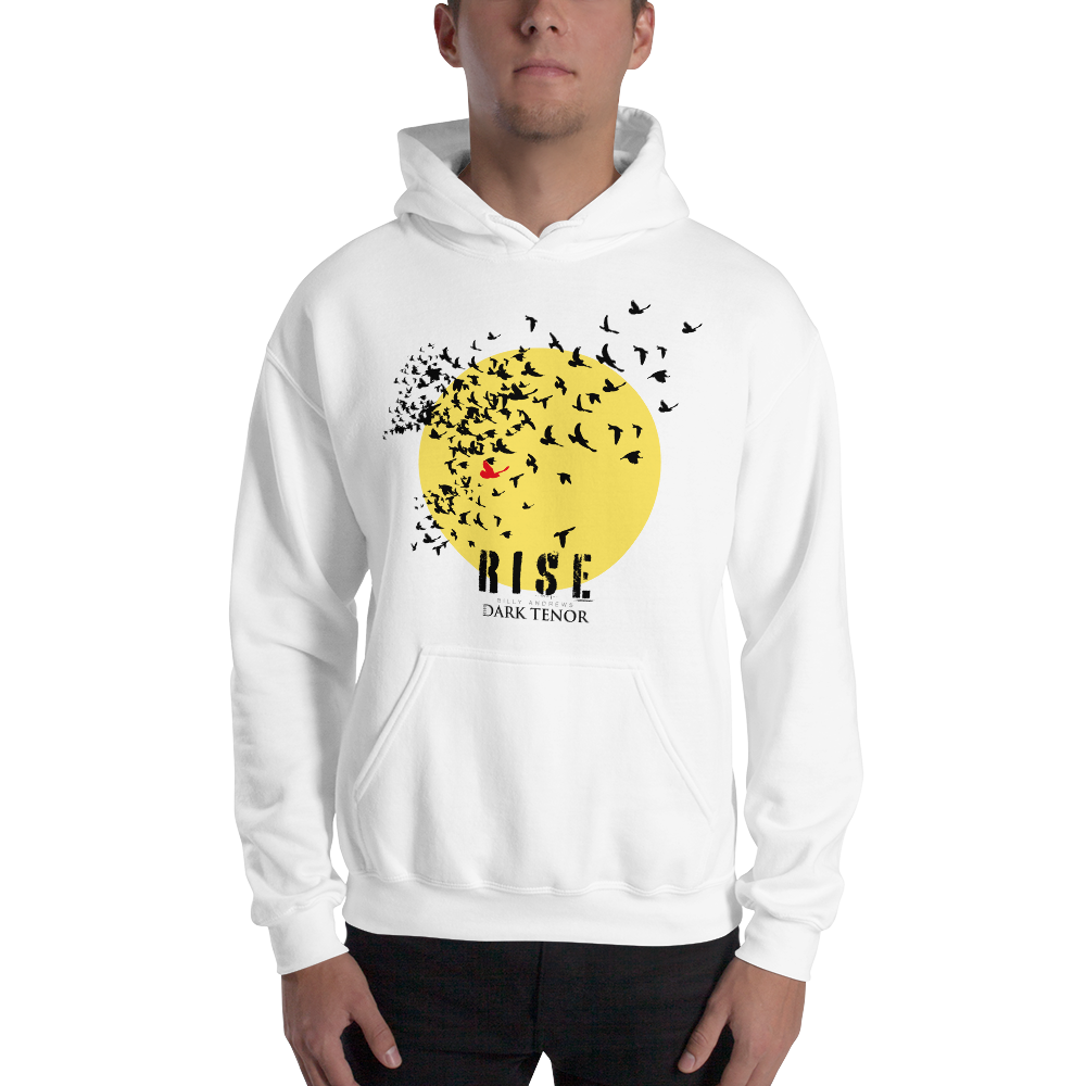 Hoodie Herren - Rise, Sun and Raven