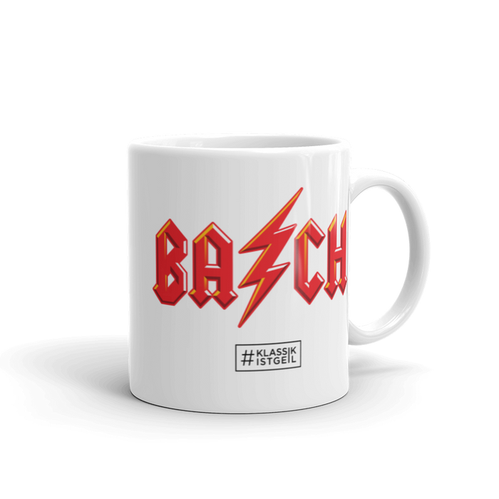 Tasse - Bach Logo, weiss