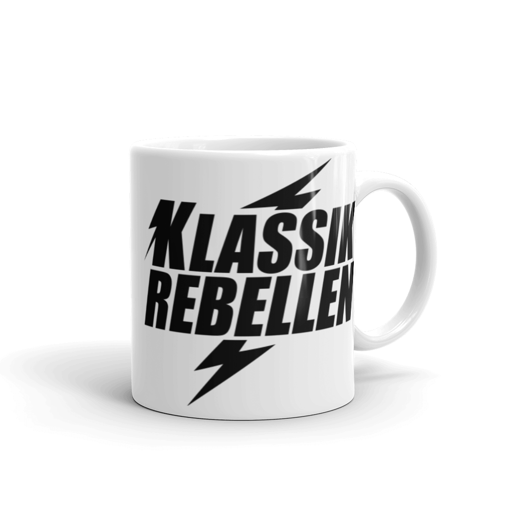 Tasse - Klassik Rebellen, Logo schwarz
