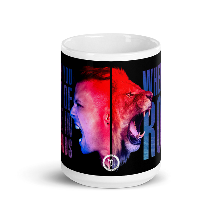 Tasse - When You Roar, schwarz