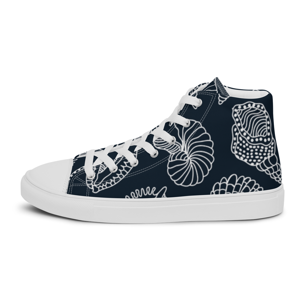 High-Top Schuhe Damen - Muscheln